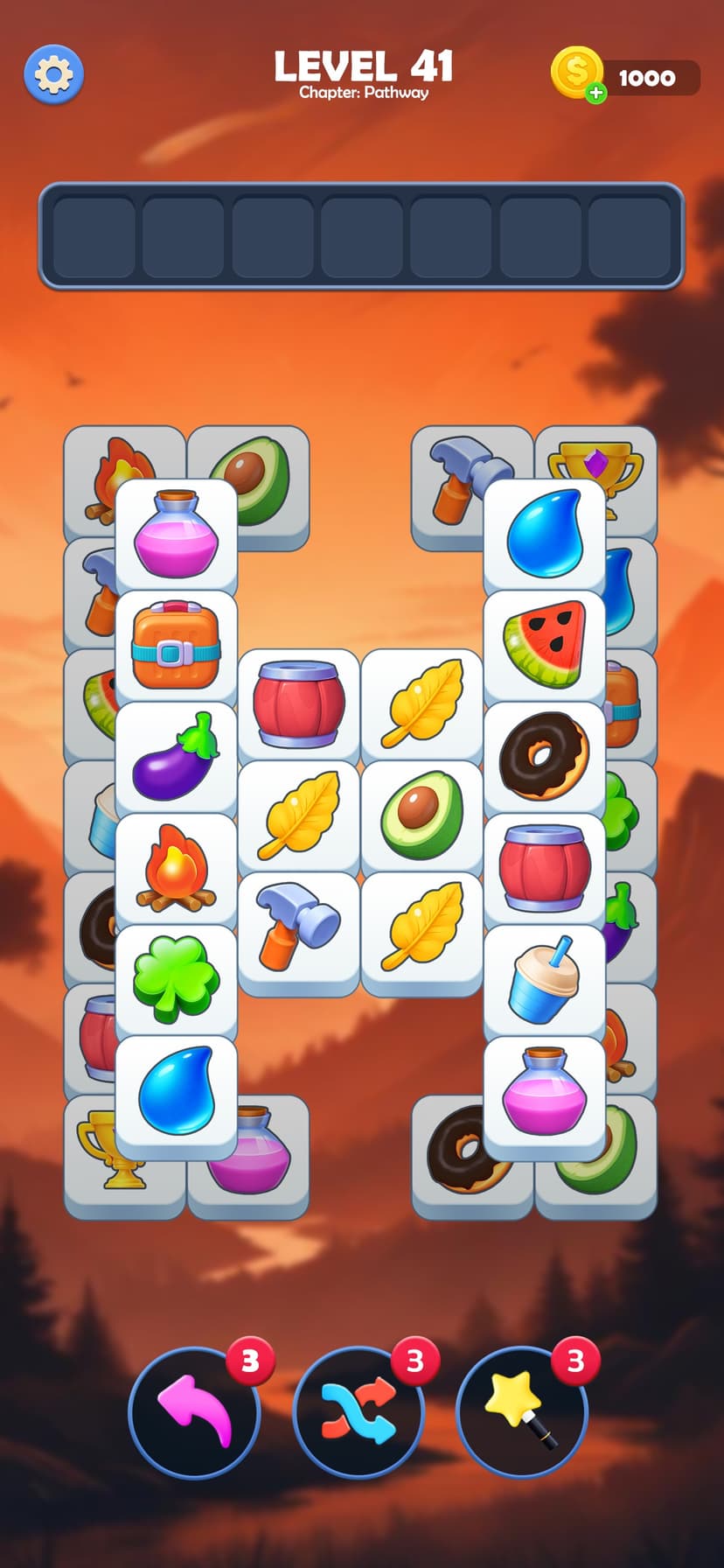 Tile Triple Match: Puzzle Game screenshot 3 - screenshot