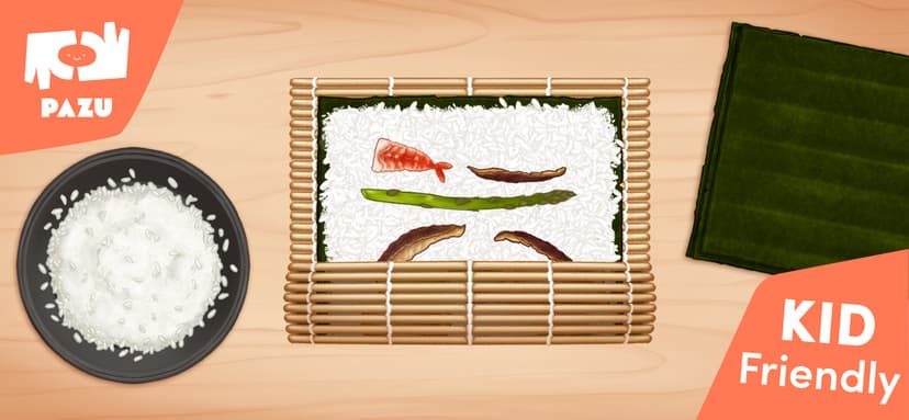 Sushi Maker Kids Cooking Games screenshot 2 - screenshot
