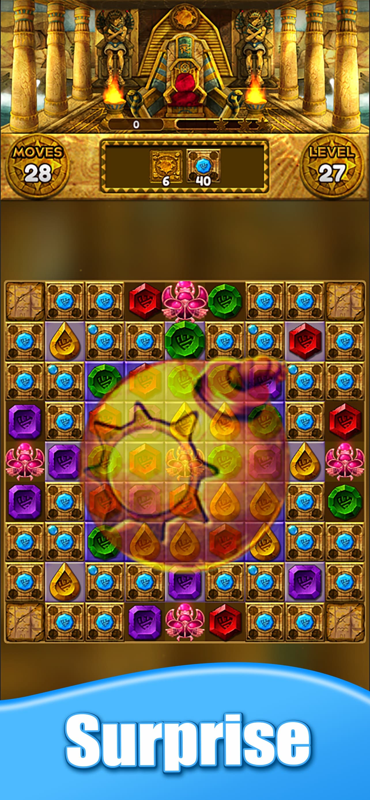Jewel Queen: Puzzle Match 3 screenshot 5 - screenshot