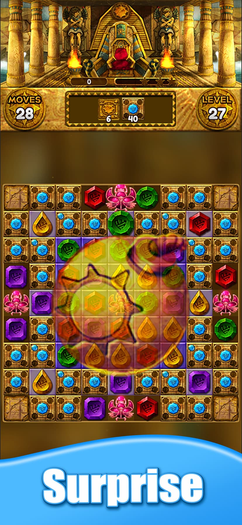 Jewel Queen: Puzzle Match 3 screenshot 5 - screenshot