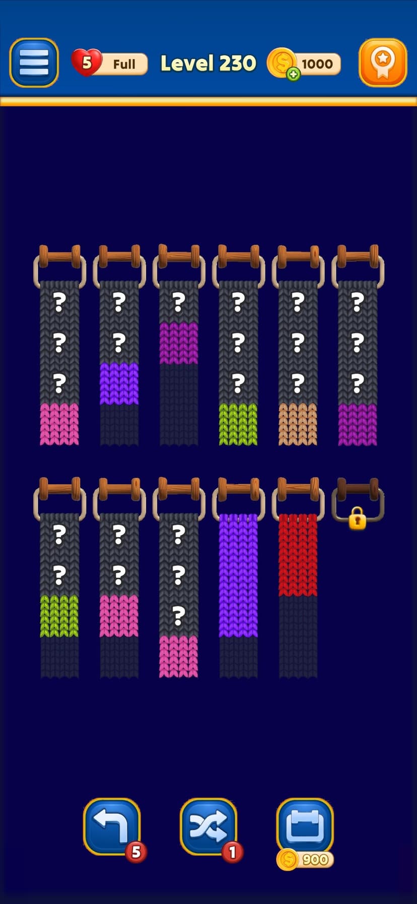 Bobbin Sort: Knit Color Puzzle screenshot 7 - screenshot