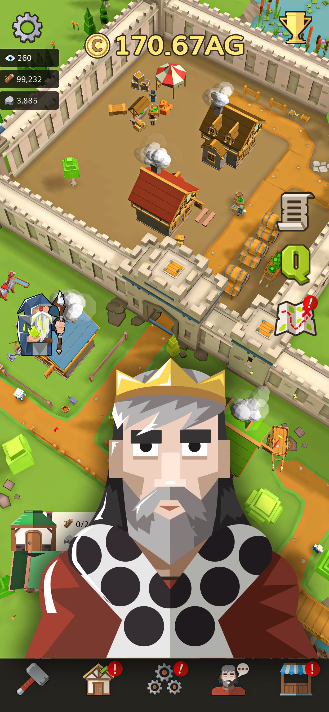 Medieval: Idle Tycoon Clicker screenshot 2 - screenshot