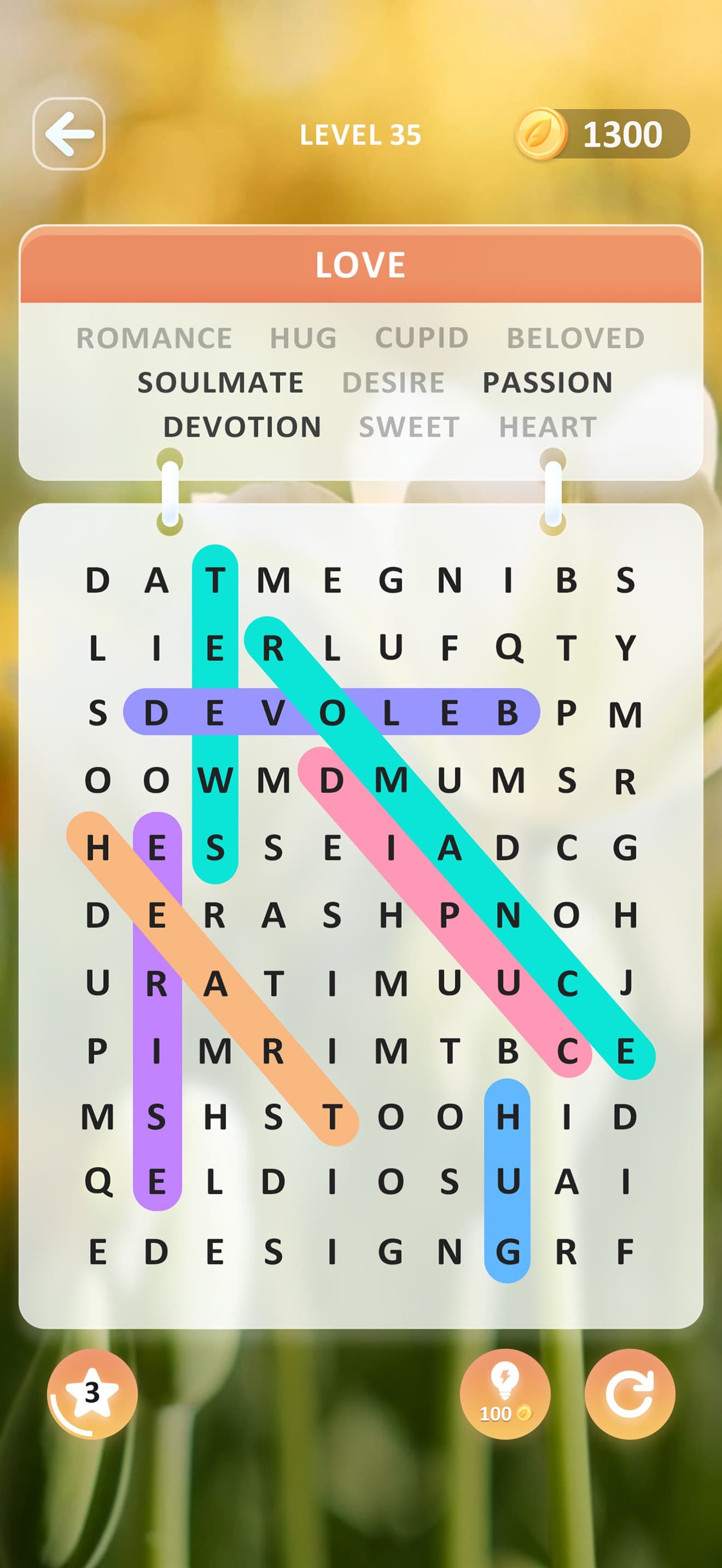 Serene Word Search screenshot 3 - screenshot