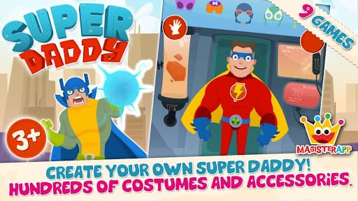 Super Daddy - Dress Up a Hero screenshot 1 - screenshot