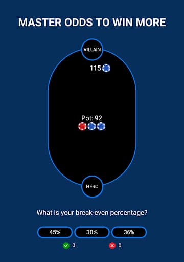 Poker Trainer - Learn poker screenshot 11 - screenshot