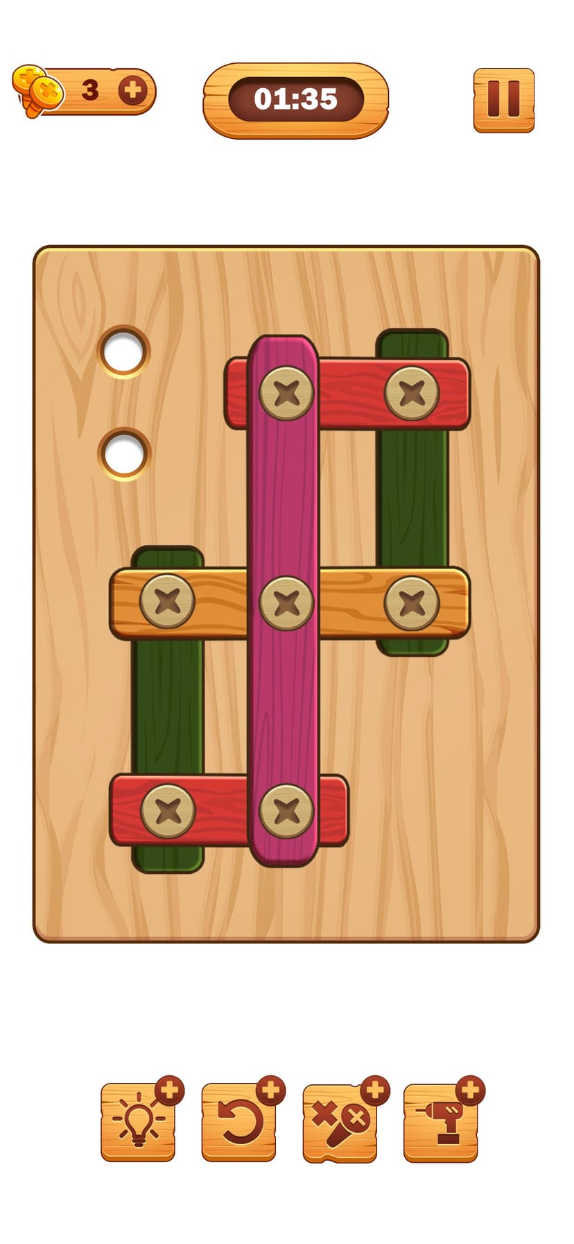 Screw Puzzle: Wood Nut & Bolt™ screenshot 7 - screenshot
