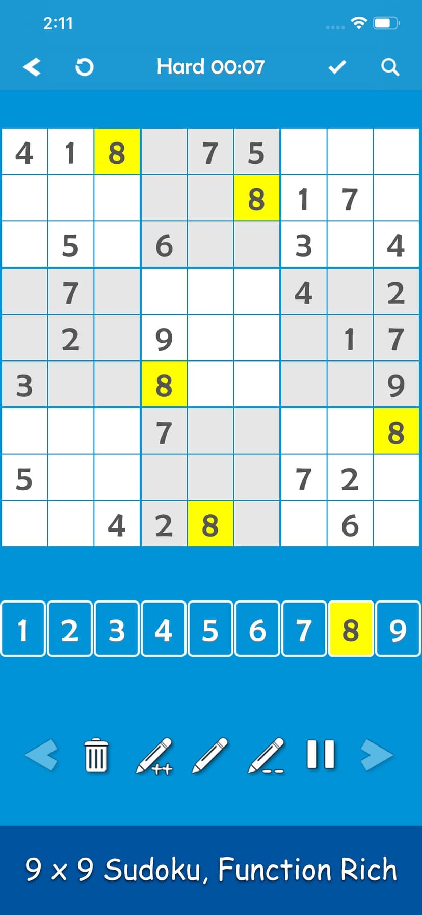 Sudoku World - Brainstorming!! screenshot 4 - screenshot