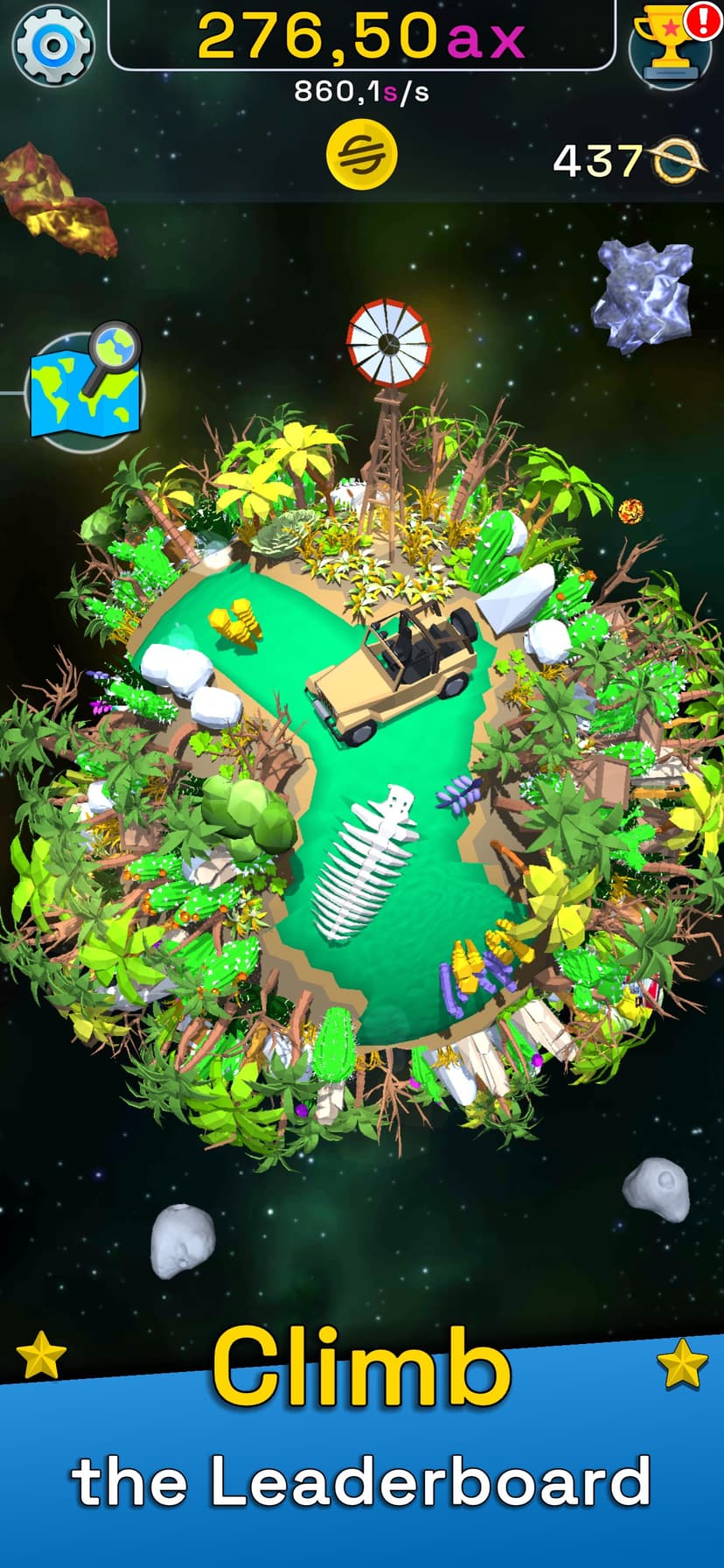 Planet Evolution: Idle Clicker screenshot 4 - screenshot
