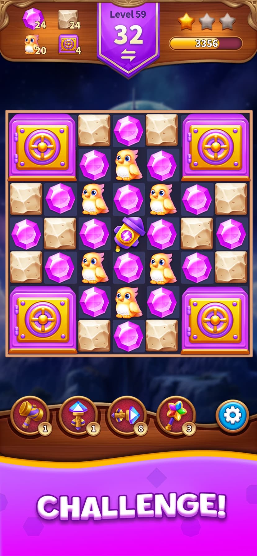 Jewels Adventure Match Blast screenshot 3 - screenshot