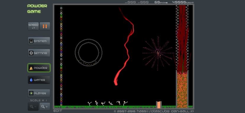 Powder Game screenshot 1 - screenshot