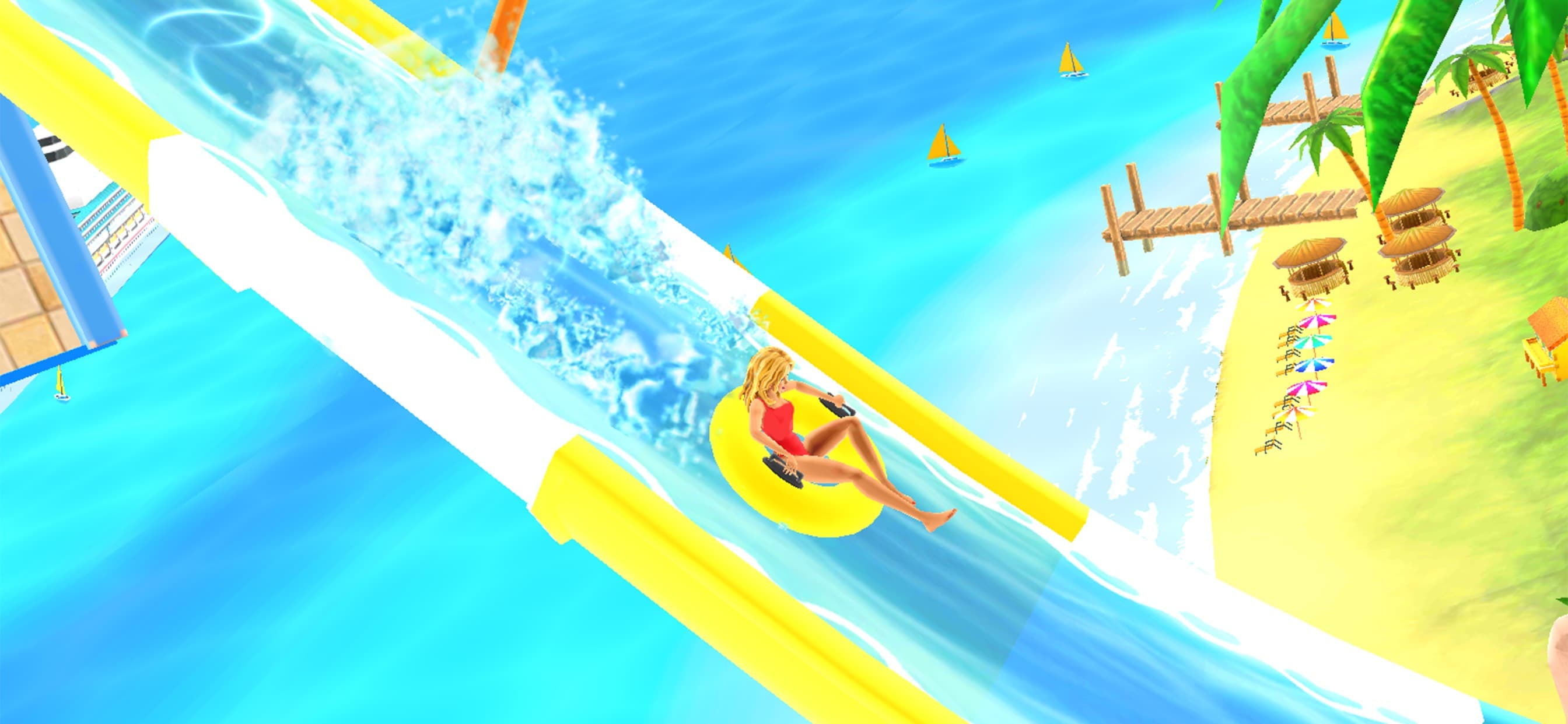 Uphill Rush Water Park Racing screenshot 1 - screenshot