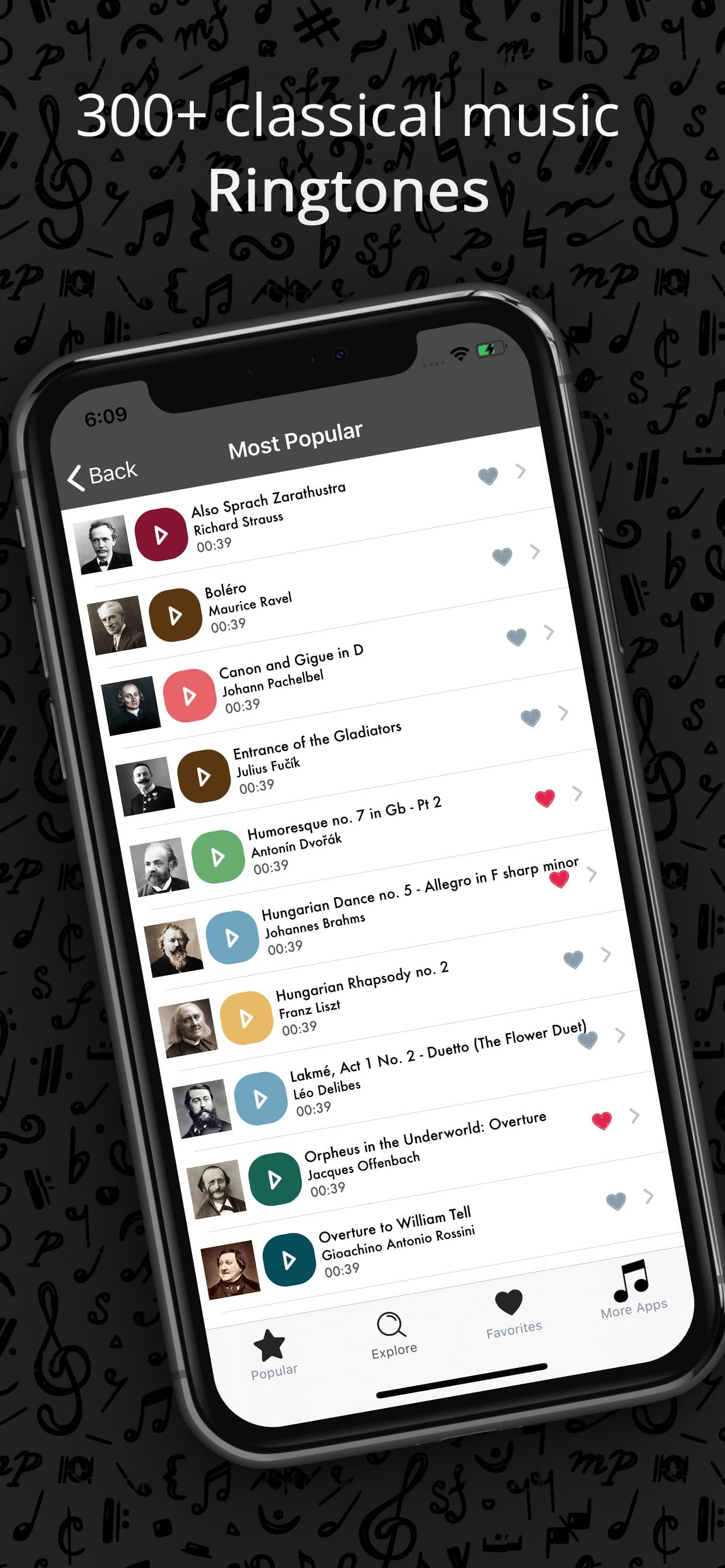 Classical Music Song Ringtones screenshot 3 - screenshot