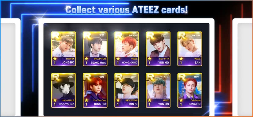 SUPERSTAR ATEEZ screenshot 5 - screenshot