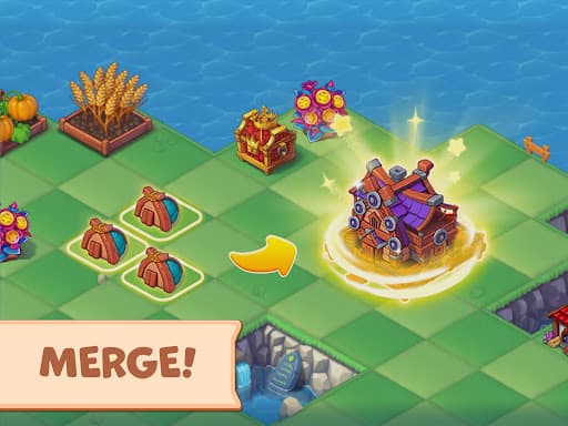 Mergest Kingdom: Merge game screenshot 8 - screenshot