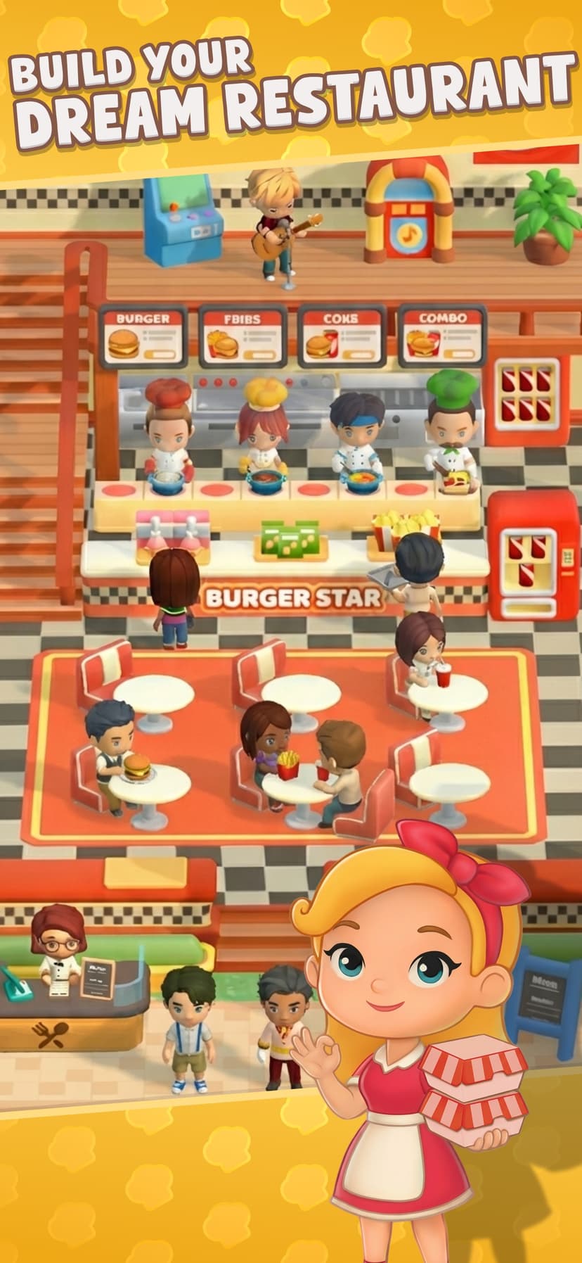 Nom Nom Town: Restaurant Game screenshot 1 - screenshot