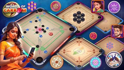 World Of Carrom :3D Board Game screenshot 6 - screenshot