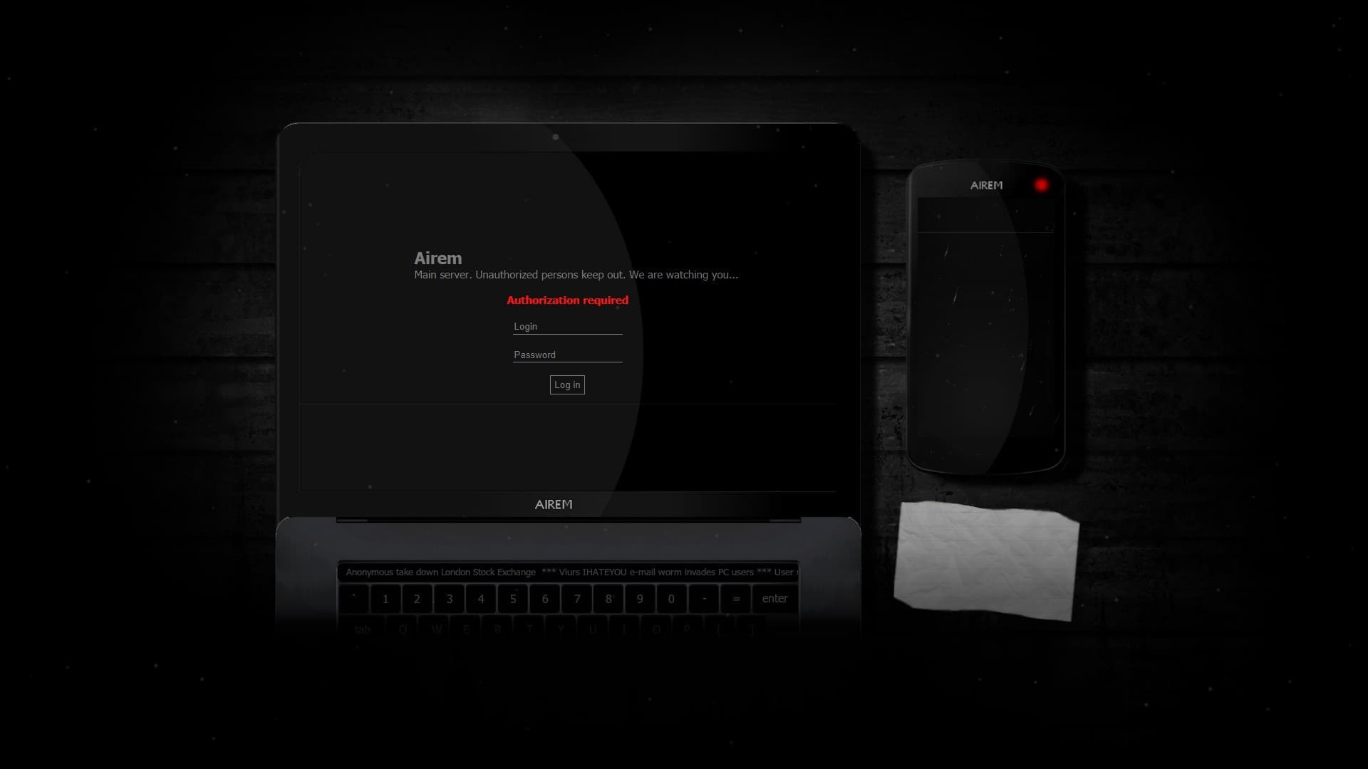 Null - screenshot