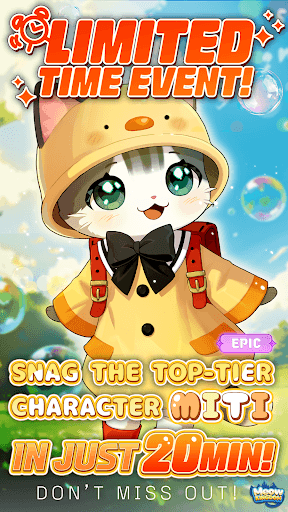 Meow Kingdom:cute cat idle rpg screenshot 1 - screenshot