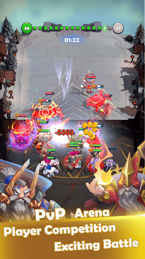 Idle Sky Village - Hero Merge screenshot 9 - screenshot