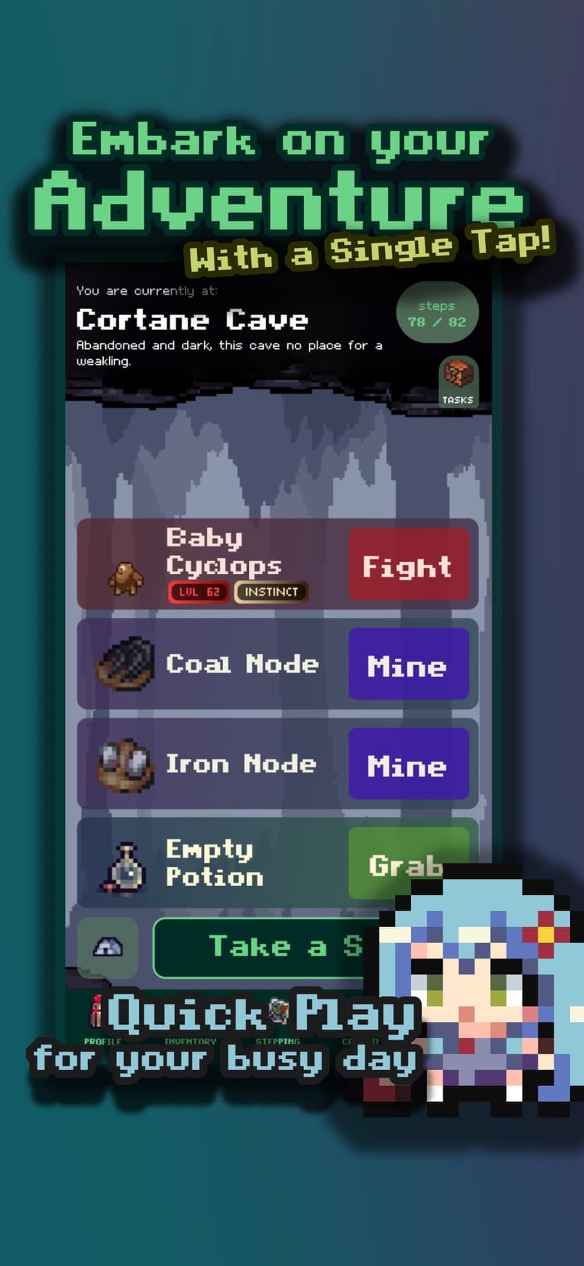 Pixel Odyssey: Simple MMORPG screenshot 1 - screenshot