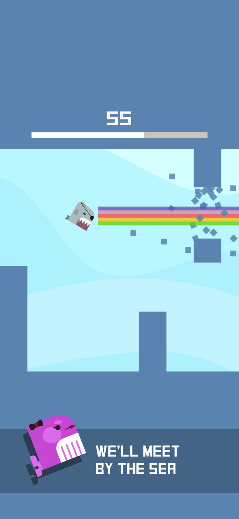Square Bird Watch - Block Jump screenshot 6 - screenshot