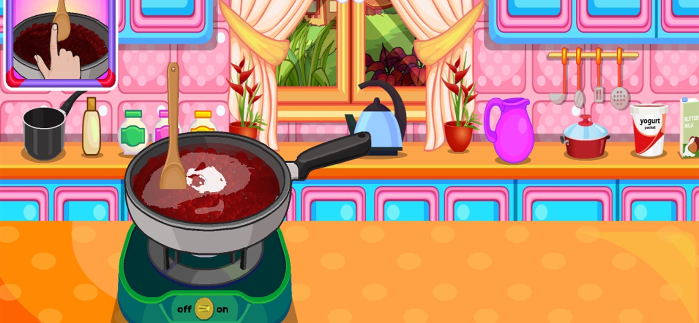 Baking black forest cake games screenshot 6 - screenshot