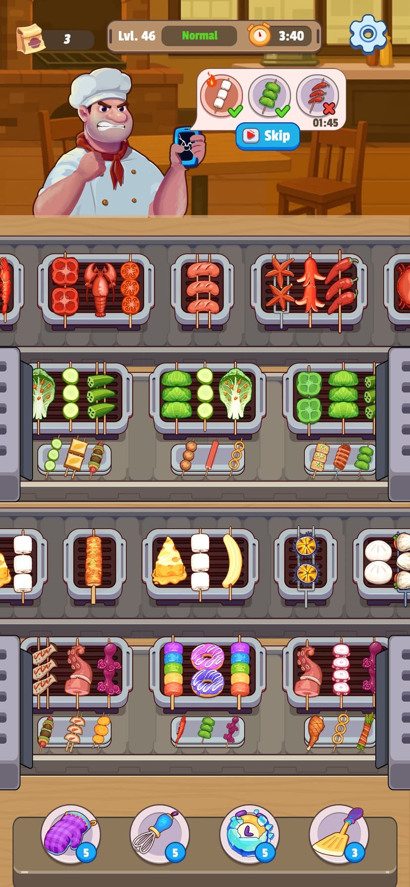 BBQ Sort: Matching Challenge screenshot 1 - screenshot