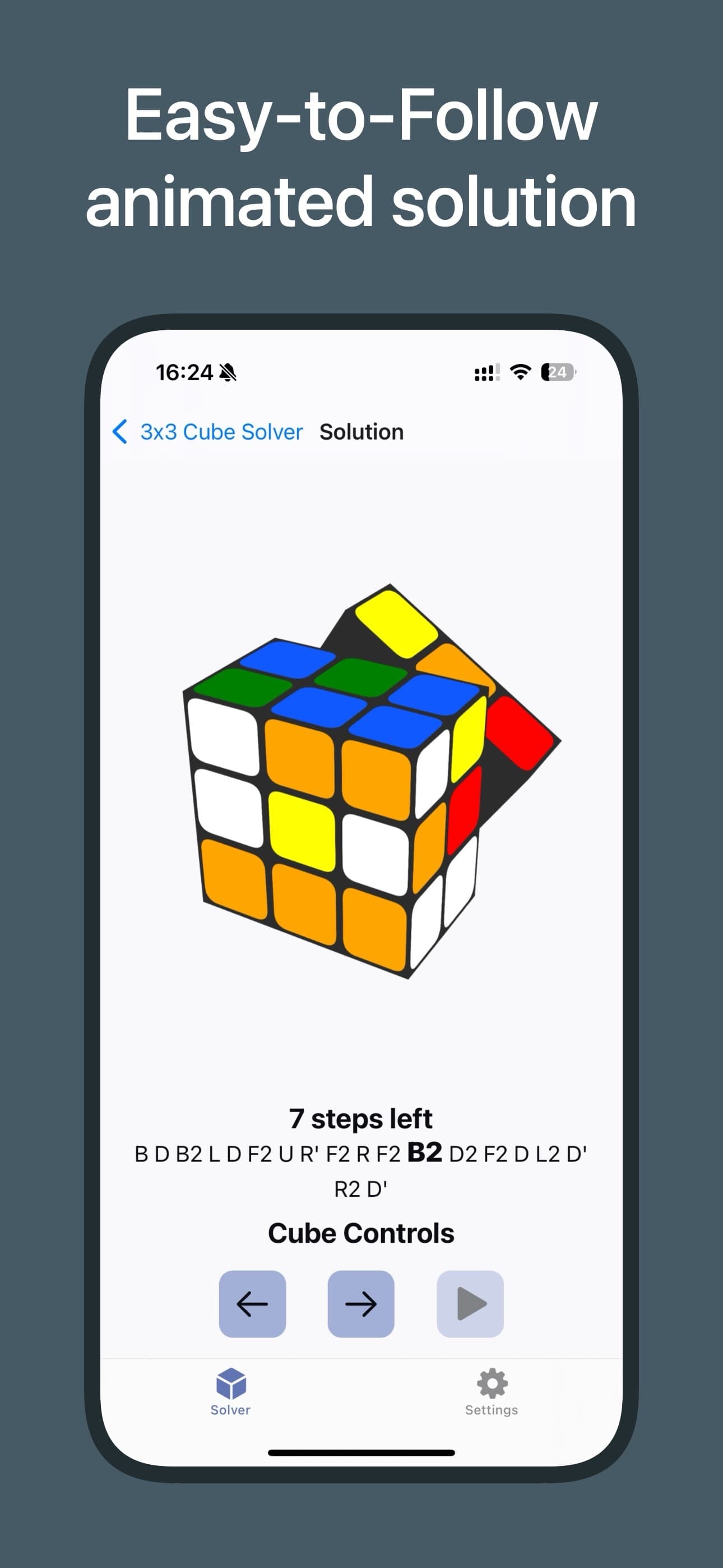 Cube Solver – 2x2 & 3x3 screenshot 2 - screenshot