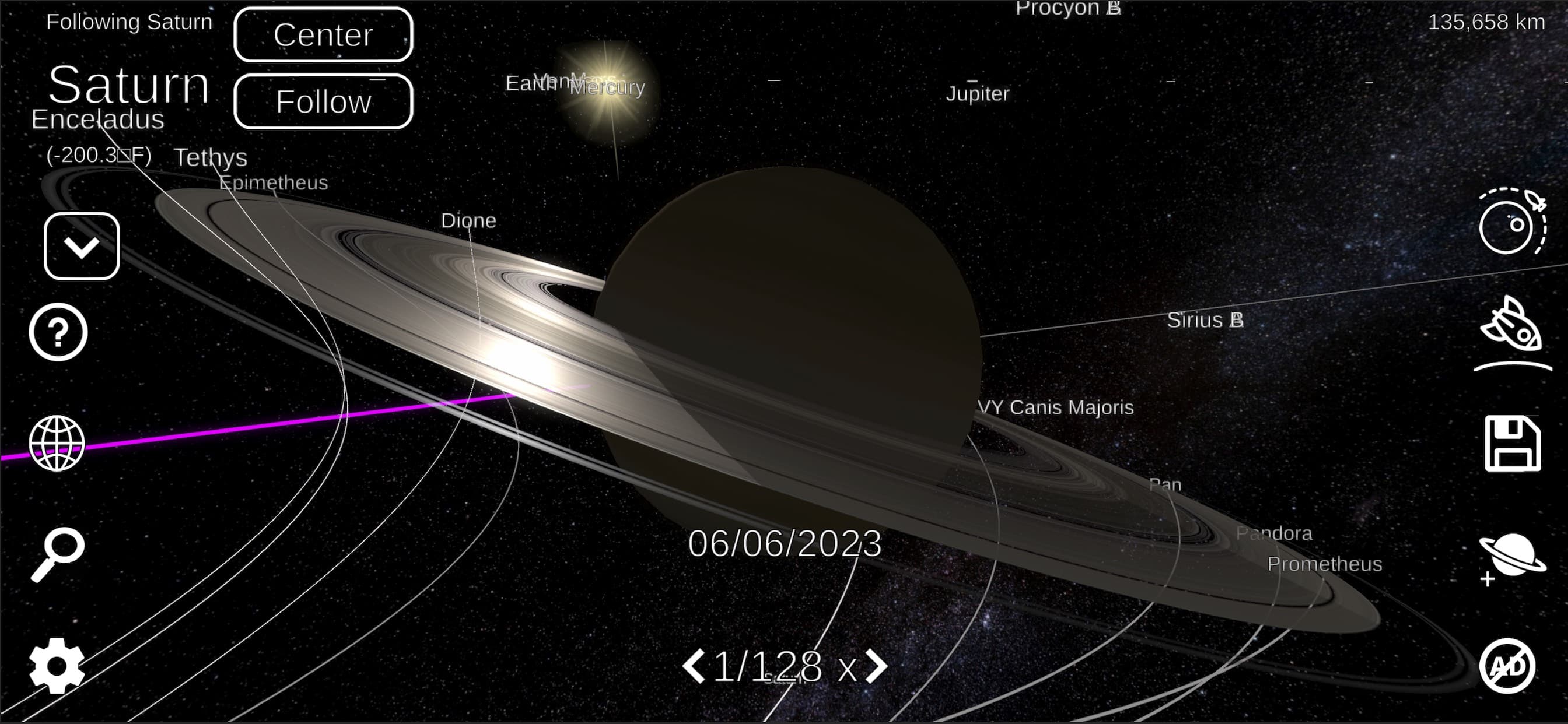 Solar System Sim screenshot 6 - screenshot