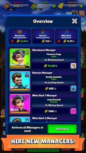 Idle Mining Company: Idle Game screenshot 4 - screenshot