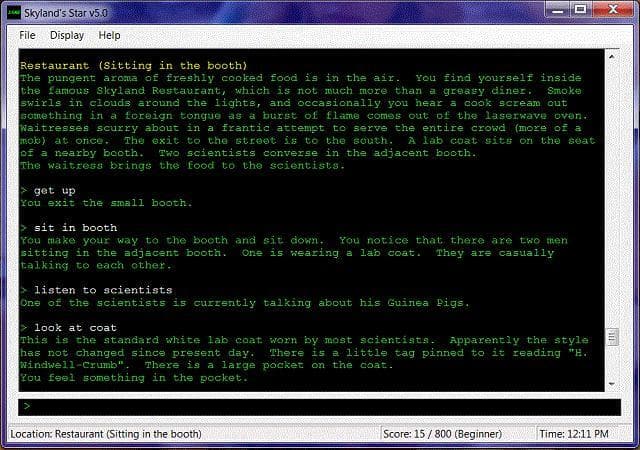 Null - screenshot