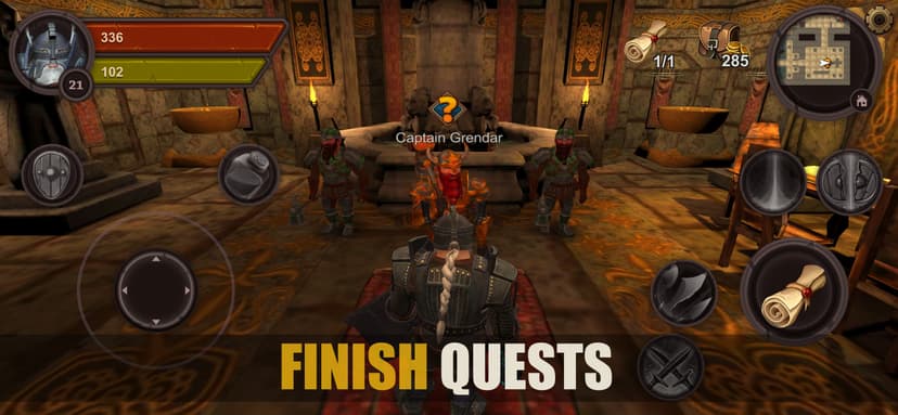 Dungeon Ward: Dark Offline RPG screenshot 3 - screenshot