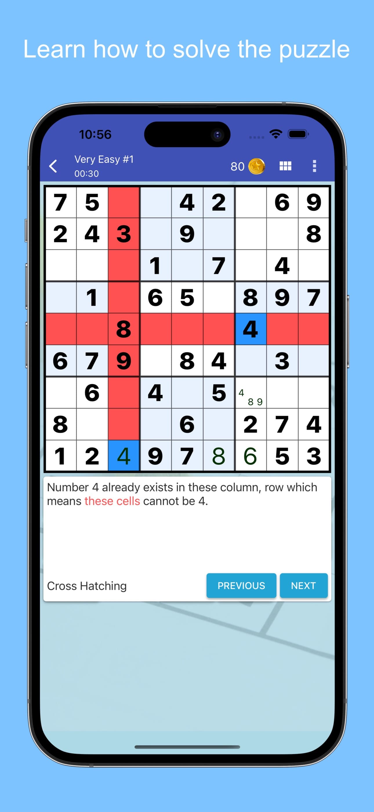 Sudoku-Logic Puzzle Brain Game screenshot 1 - screenshot