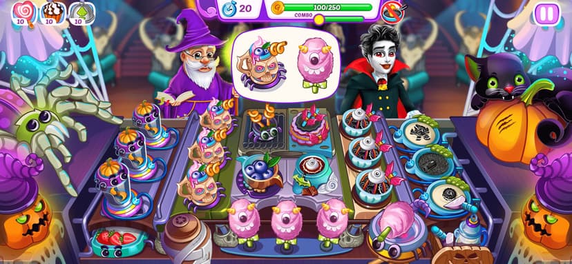 Halloween Madness Cooking Game screenshot 3 - screenshot