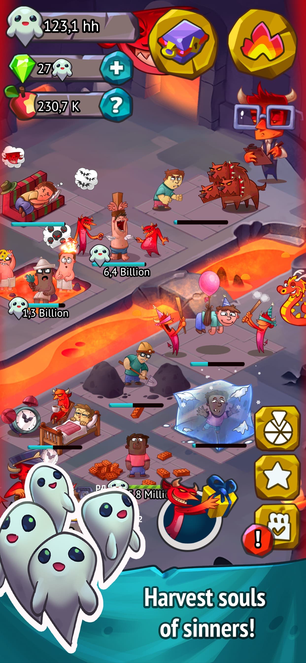 Evil Factory: Idle Clicker screenshot 2 - screenshot