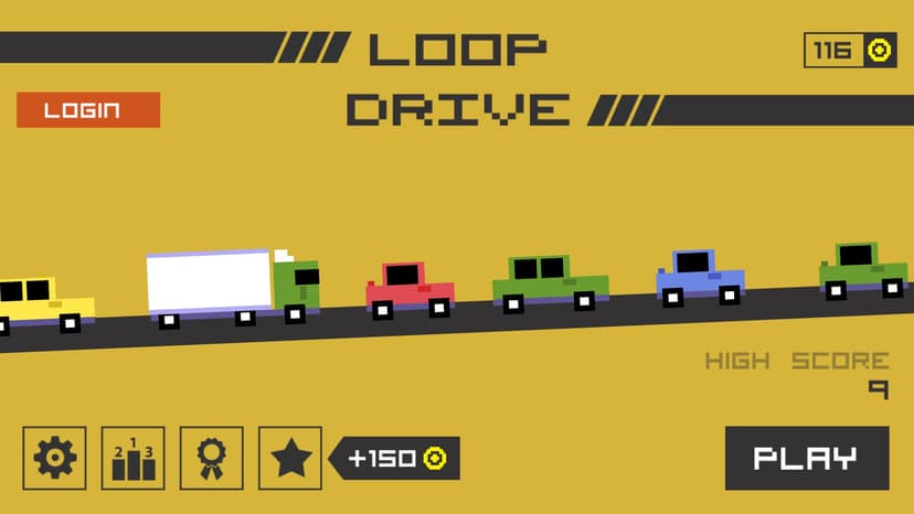 Loop Drive : Crash Race screenshot 1 - screenshot