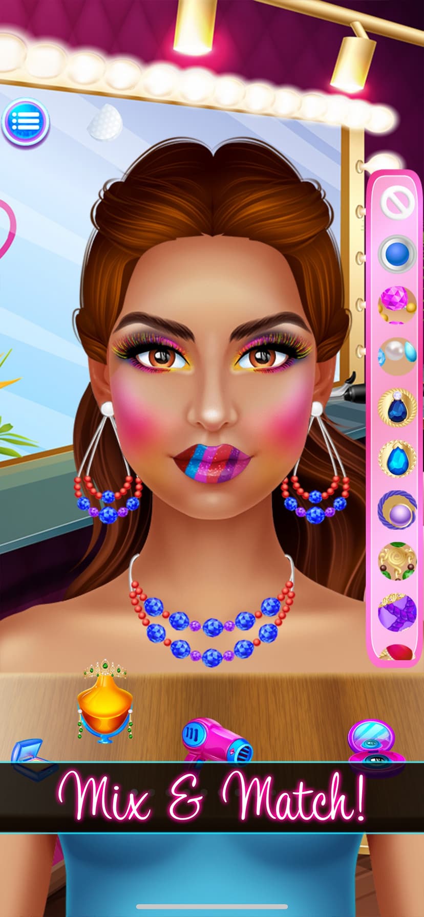Makeup Games: Dress Up Salon screenshot 9 - screenshot