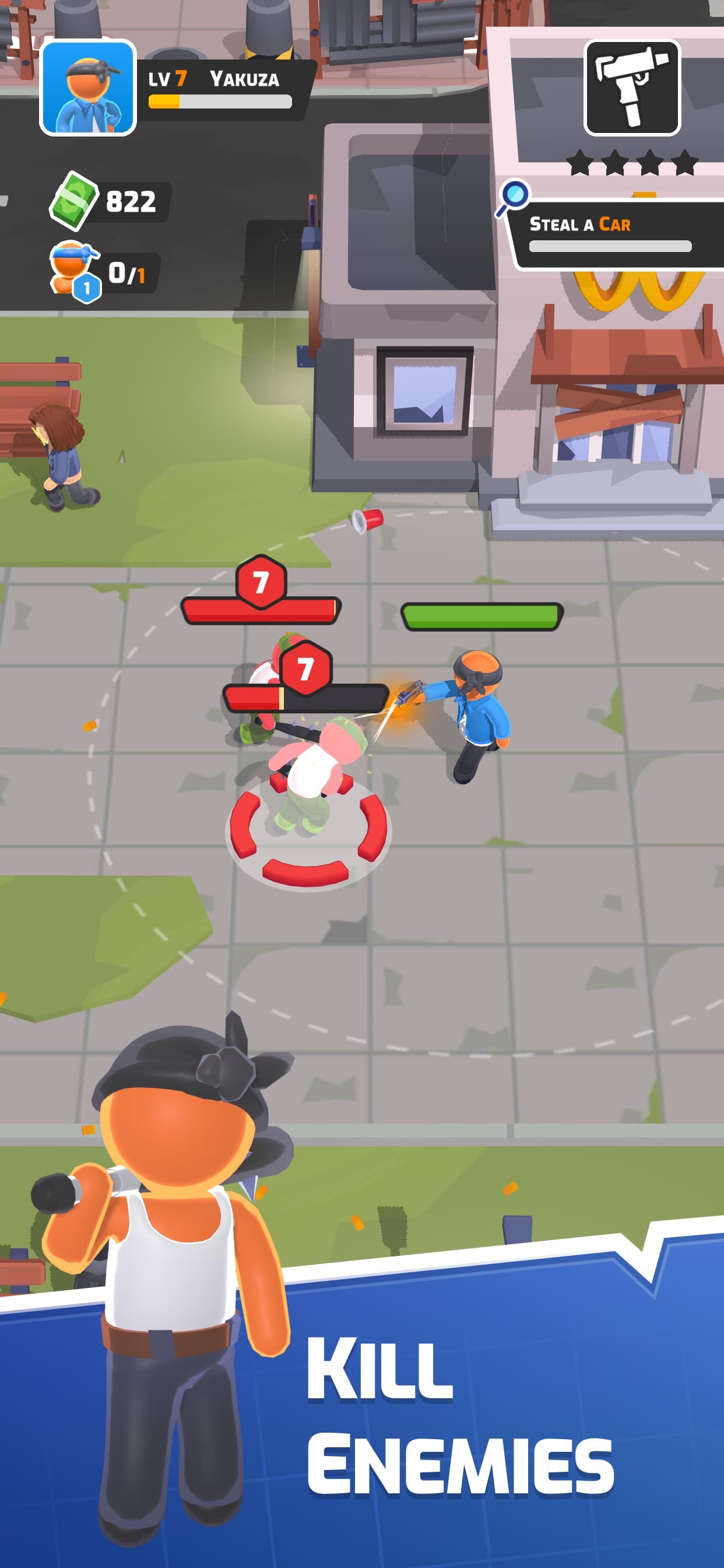 Gangsta rage screenshot 1 - screenshot