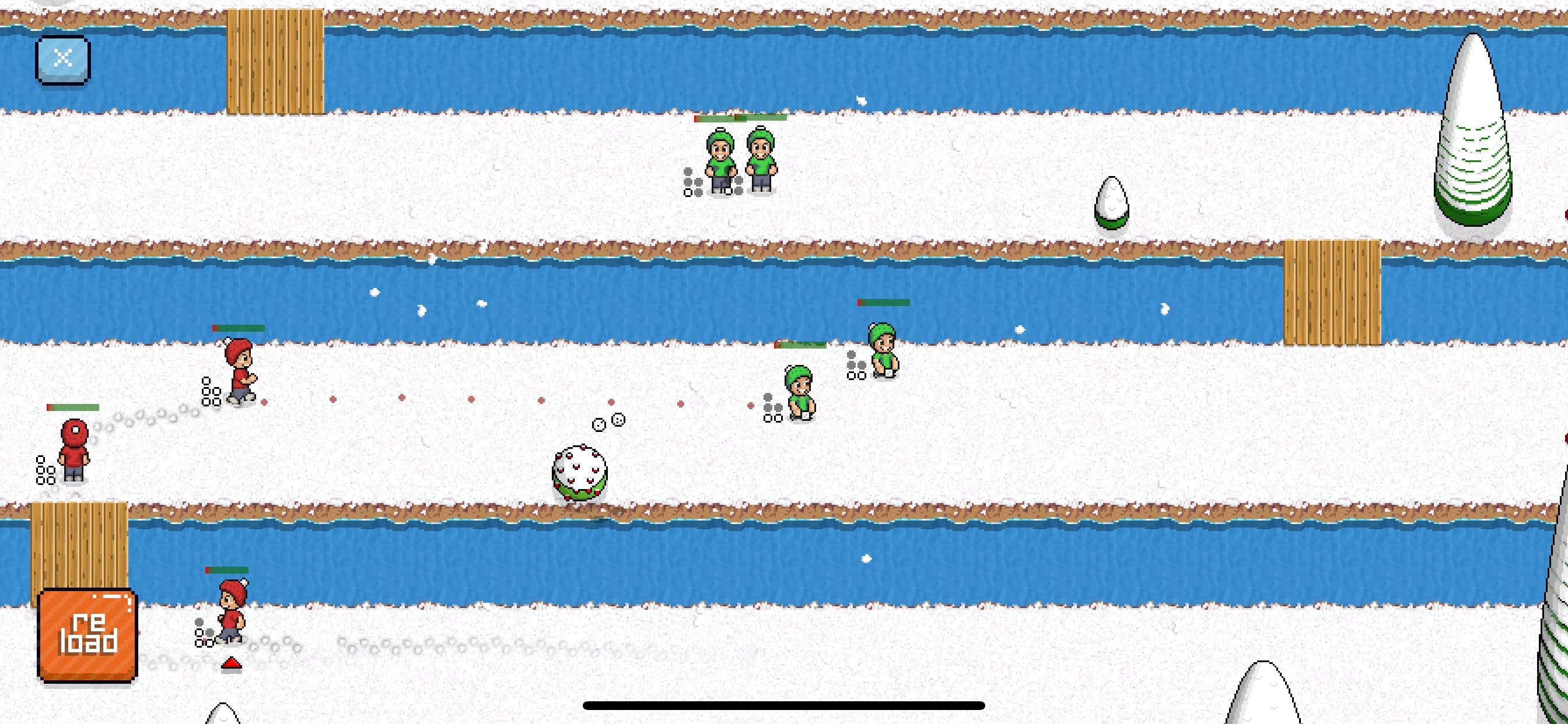 Pixel Pro Snow Fight screenshot 8 - screenshot
