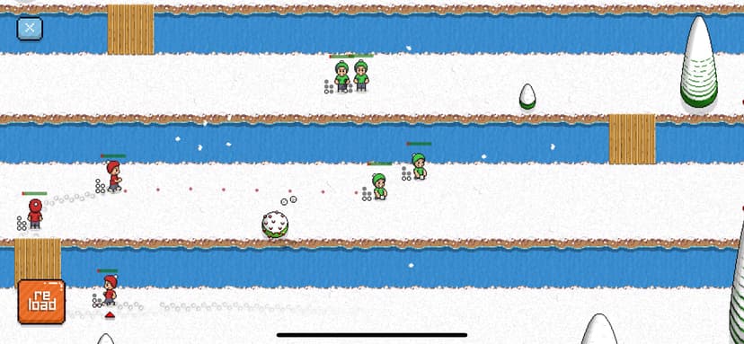 Pixel Pro Snow Fight screenshot 8 - screenshot