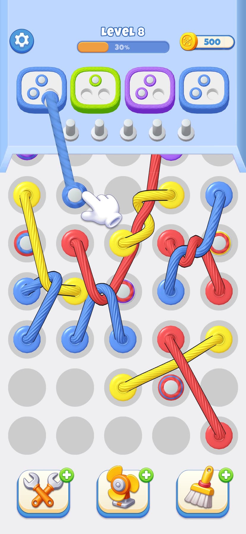 Tangle Craze - Ropes Order 3D screenshot 3 - screenshot
