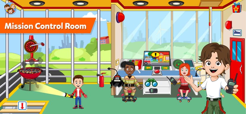 My Town: Firefighter Games screenshot 4 - screenshot