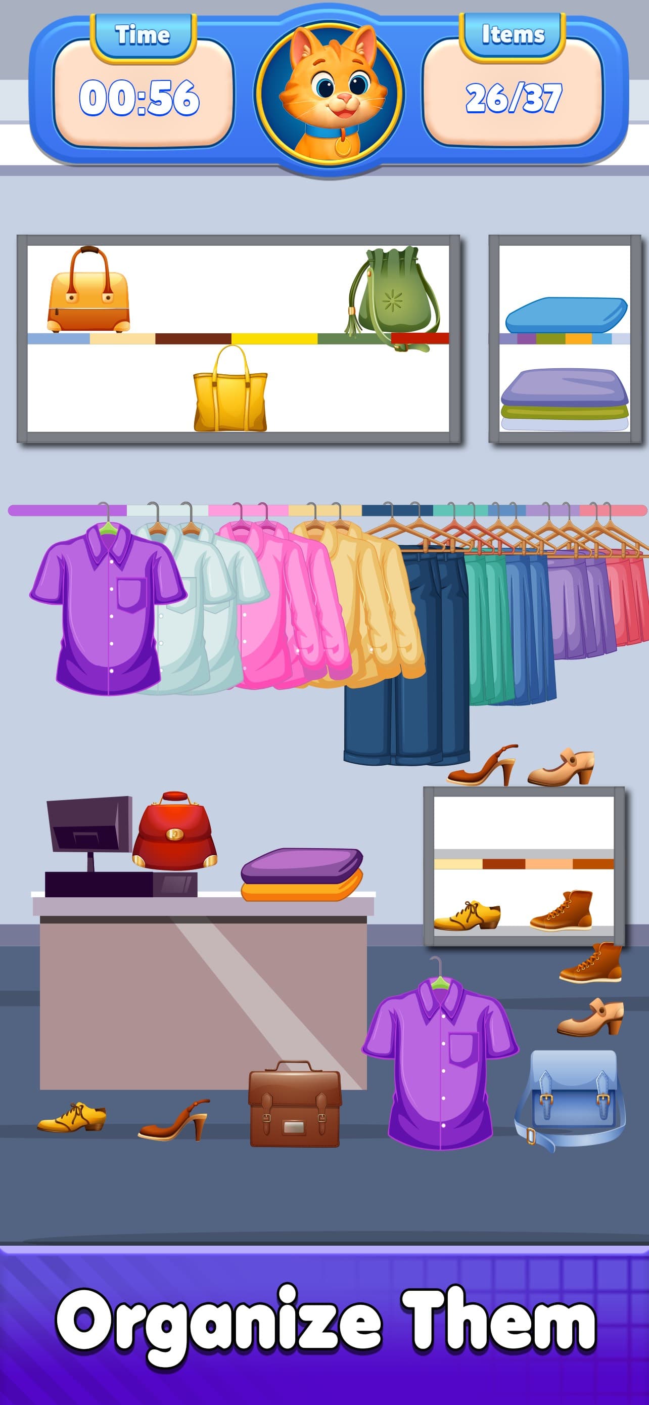 Cupboard Organizer Game screenshot 3 - screenshot