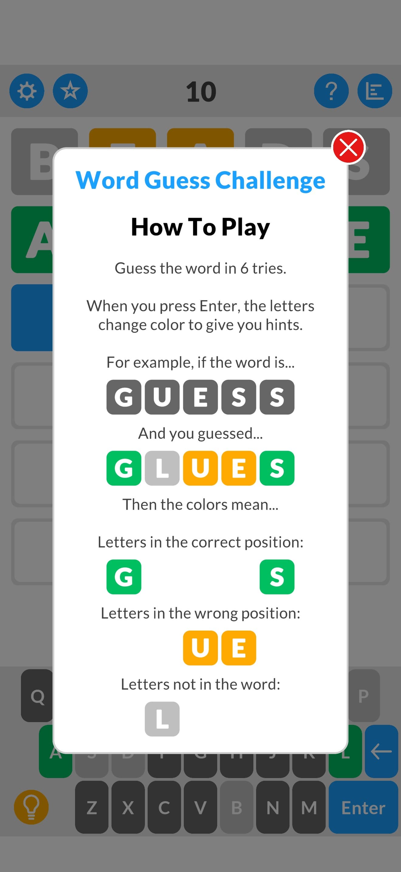 Word Guess Challenge screenshot 2 - screenshot