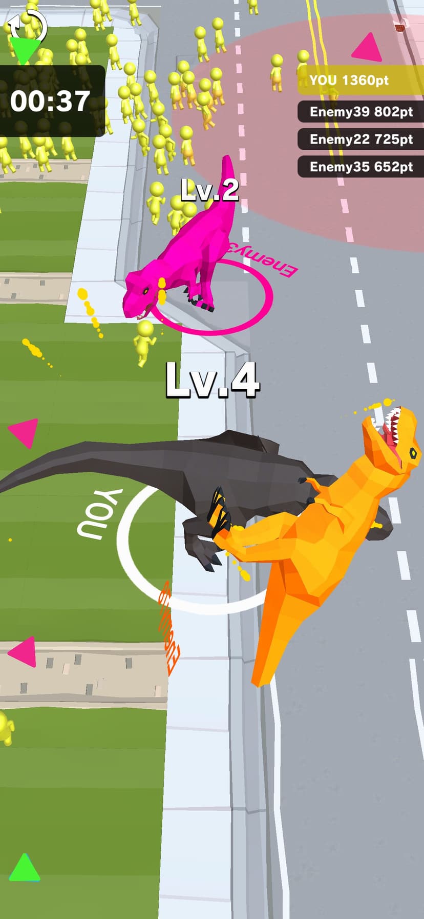 Dinosaur Rampage screenshot 4 - screenshot