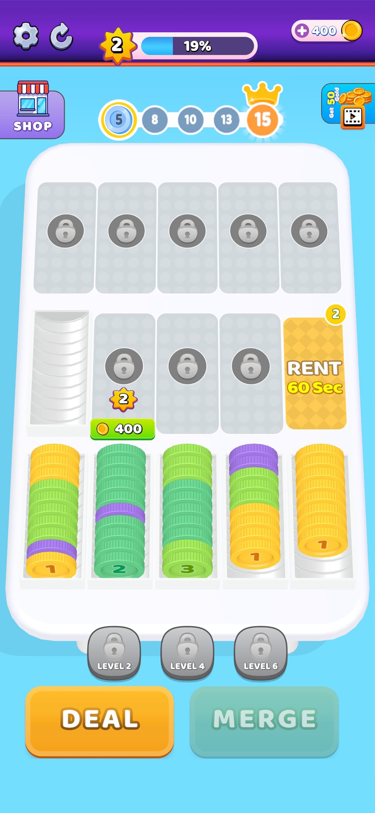 Coin Sort screenshot 4 - screenshot