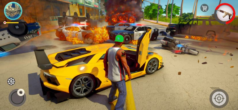 Vegas Gangsters Crime City War screenshot 4 - screenshot