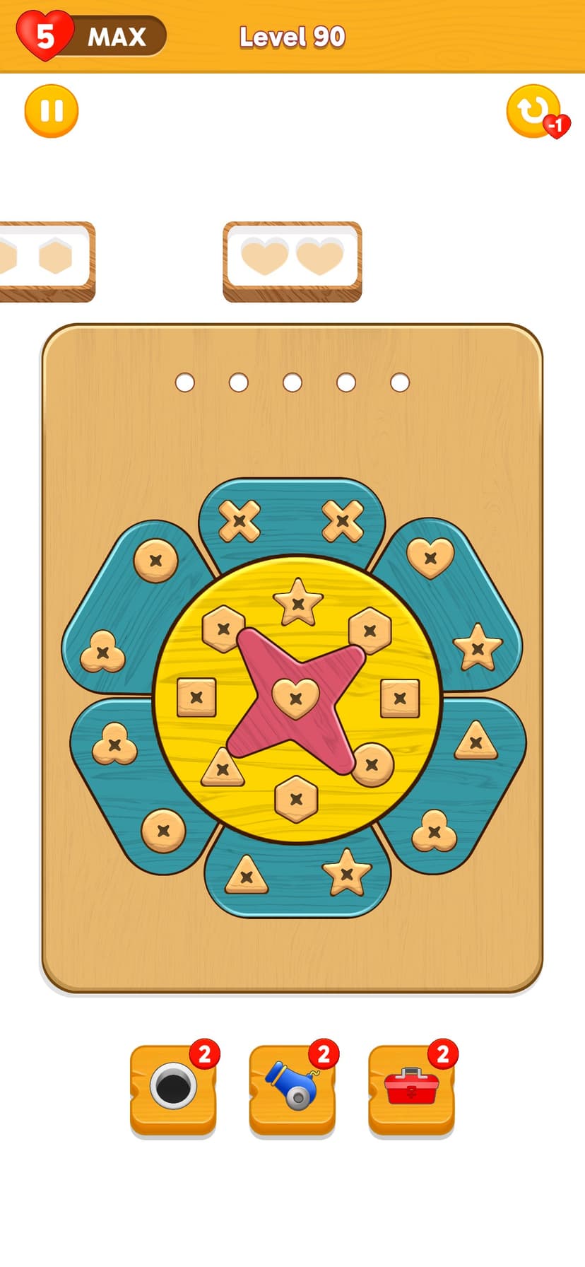 Shape Screw Jam - Wood Nuts screenshot 4 - screenshot