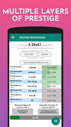 Antimatter Dimensions screenshot 2 - screenshot