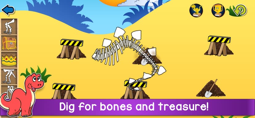Kids Dino Adventure Game! screenshot 2 - screenshot